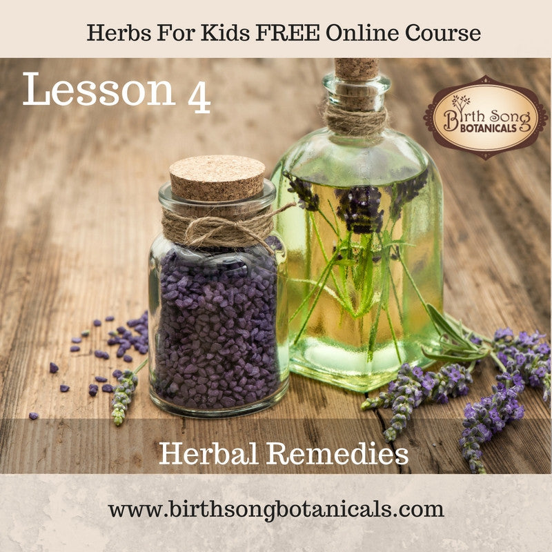 LESSON 4- Herbal Remedies for Children's Cold and Flu