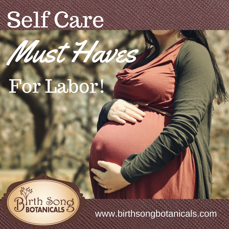 Self Care Must Have Items for Birth