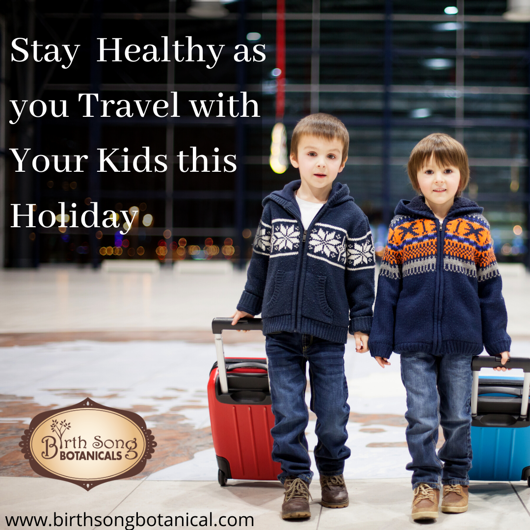 Stay Healthy As You Travel with Kids This Holiday Season