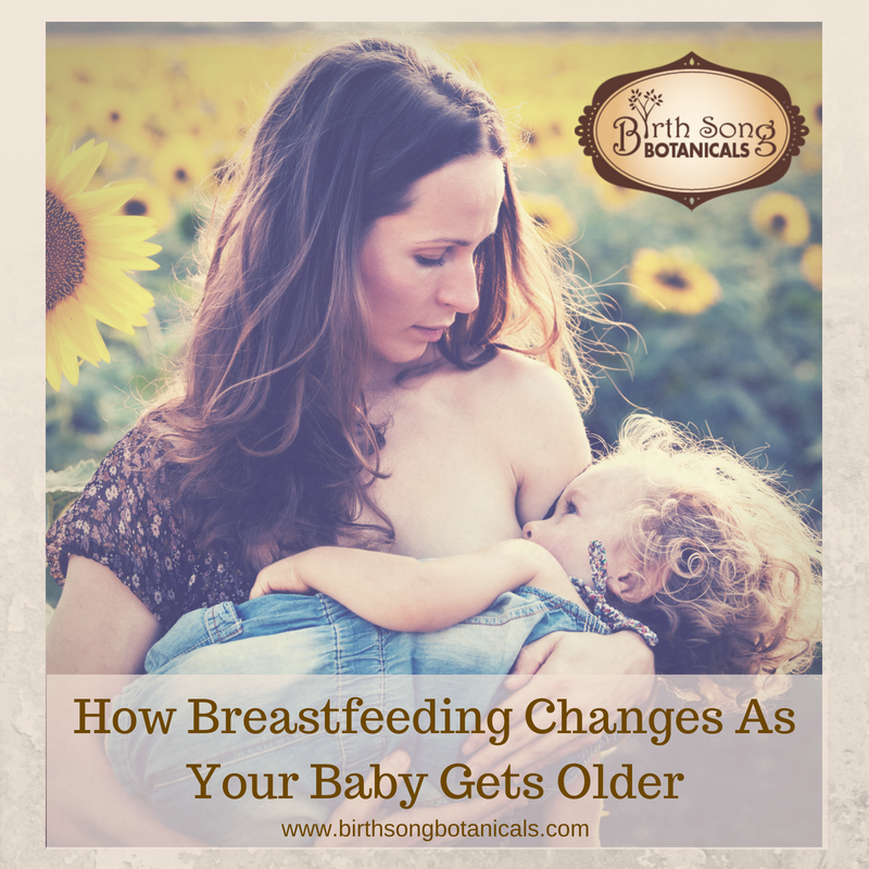 How Breastfeeding Changes As Baby Grows