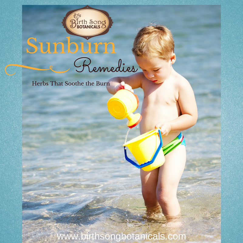 How To Treat A Sunburn Naturally