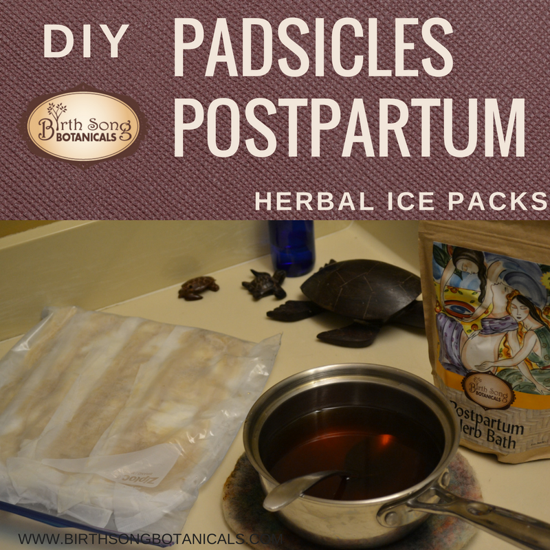 Padsicles: DIY Postpartum Ice Packs for Sore Nipples and Perineal Care