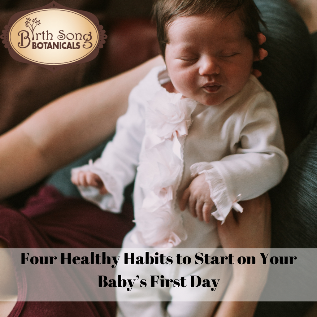 Four Healthy Habits to Start on Your Baby’s First Day