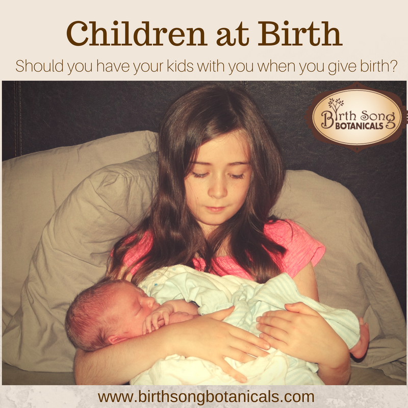 Children at Birth- Should you have your kids with you when you give birth?