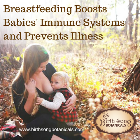 Breastfeeding Builds Babies Immune System and prevents illness