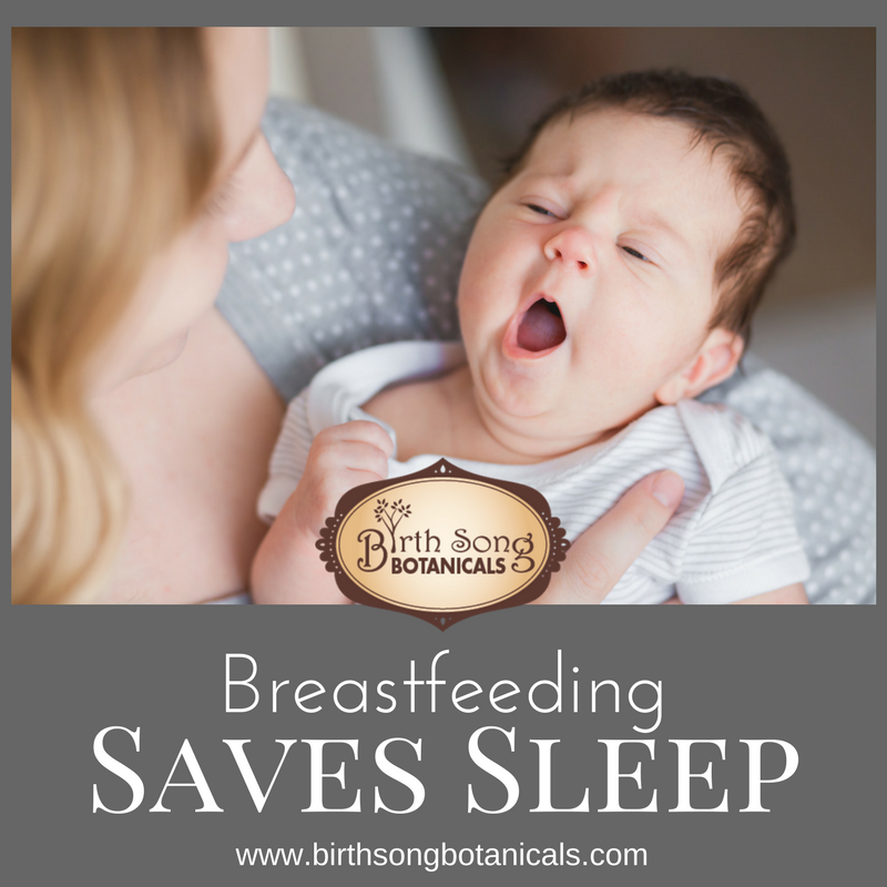 Breastfeeding Saves Sleep