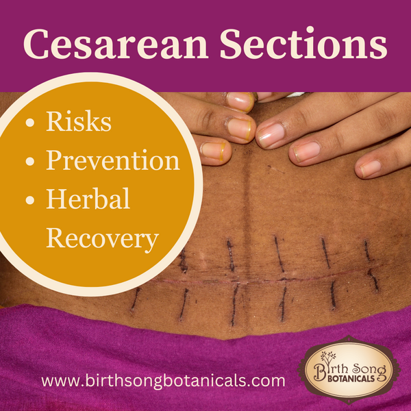 Cesarean Sections: Risks, Prevention, and Herbs for Recovery
