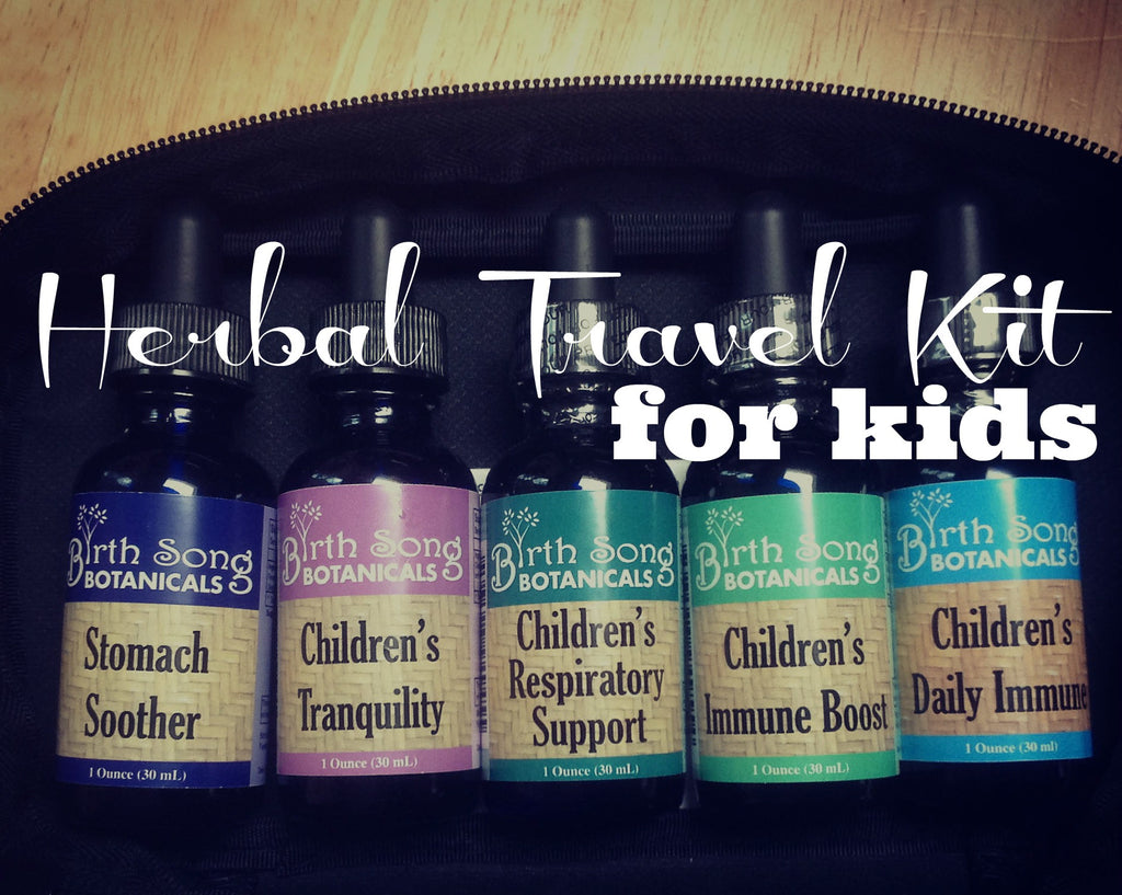 Making a Children's Herbal Travel Kit