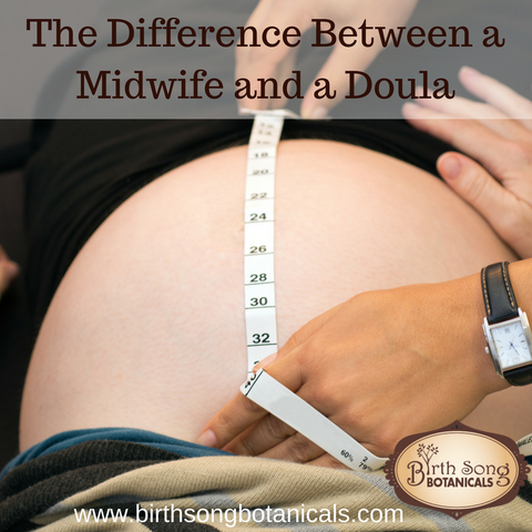 The difference between a midwife and doula