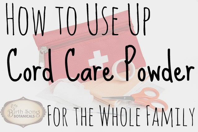 How to Use the Rest of Your Cord Care Powder
