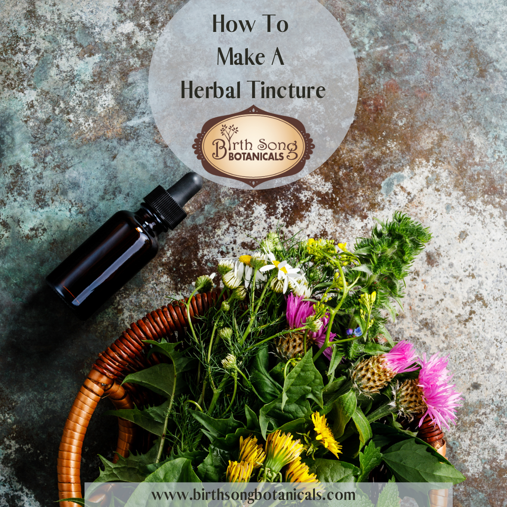 How to Make An Herbal Tincture