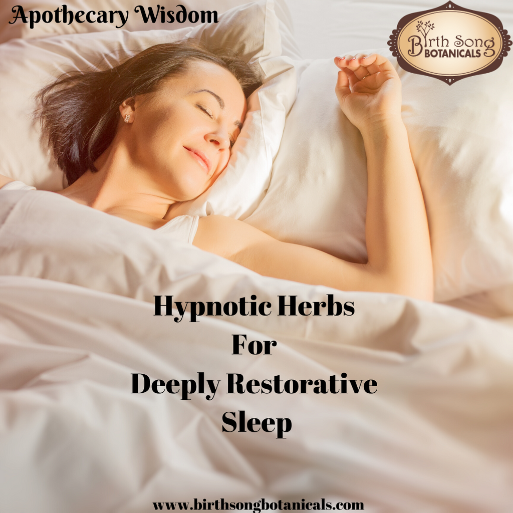 Hypnotic Herbs for Deep Healing Sleep