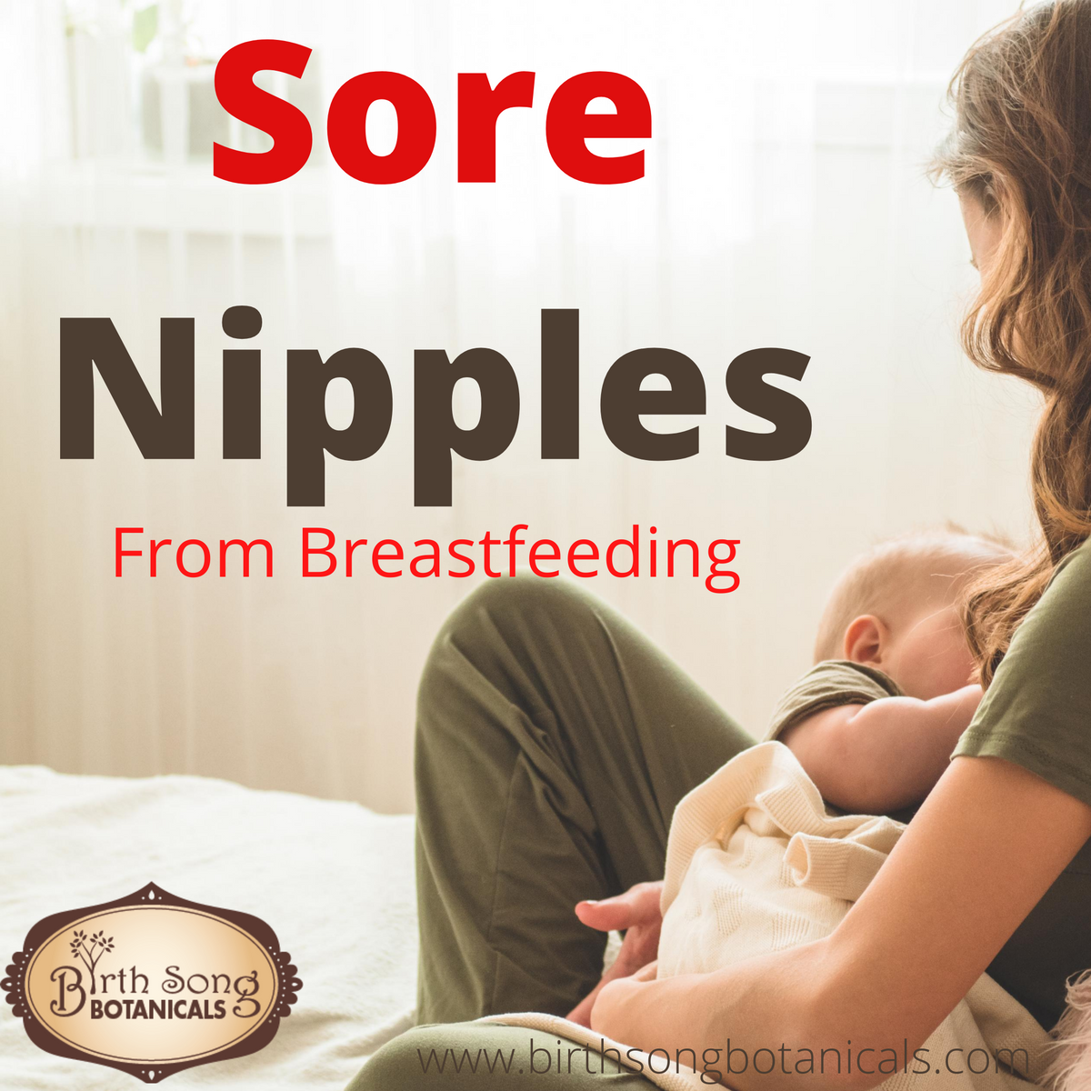 How to Heal Sore Nipples from Breastfeeding– Birth Song Botanicals Co.