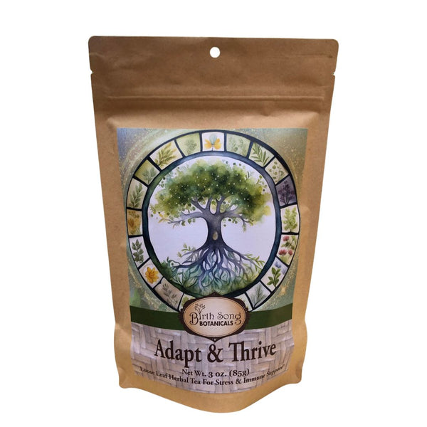 adaptogenic herbal tea, ashwagandha tea, stress support tea, herbal tea for anxiety, cortisol balance support, calm energy tea, hormone balance tea, herbal stress relief, daily wellness tea, immune support herbs, 
