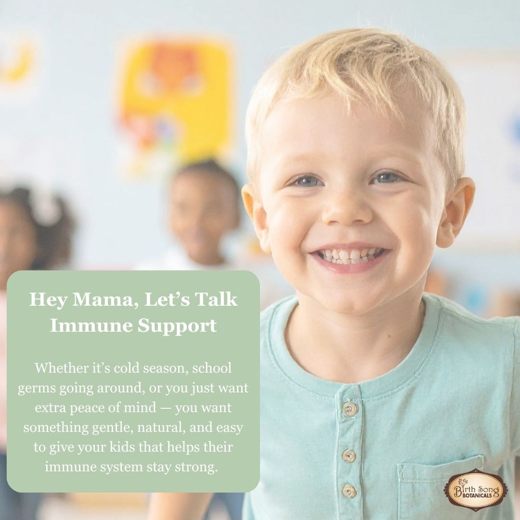 Children's herbal Immune Booster, immune support tincture, immune boost supplement for kids, immune boosting herbs for kids