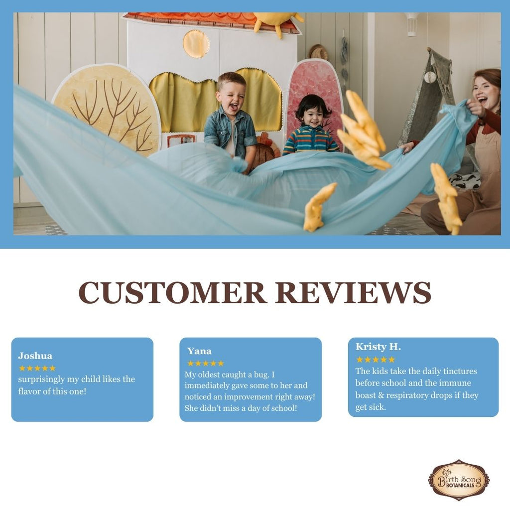 Customer reviews for children's daiy Immune for school, playdates and game nights