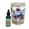 Immune tea, cold and flu support, cold and flu season, lung support, Immune, elderberry, echinacea, immune tea, Children's Immune Boost, Children's Herbs
