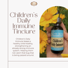 All natural Children's Daily Immune tincture with astragalus root, immune modulator, 