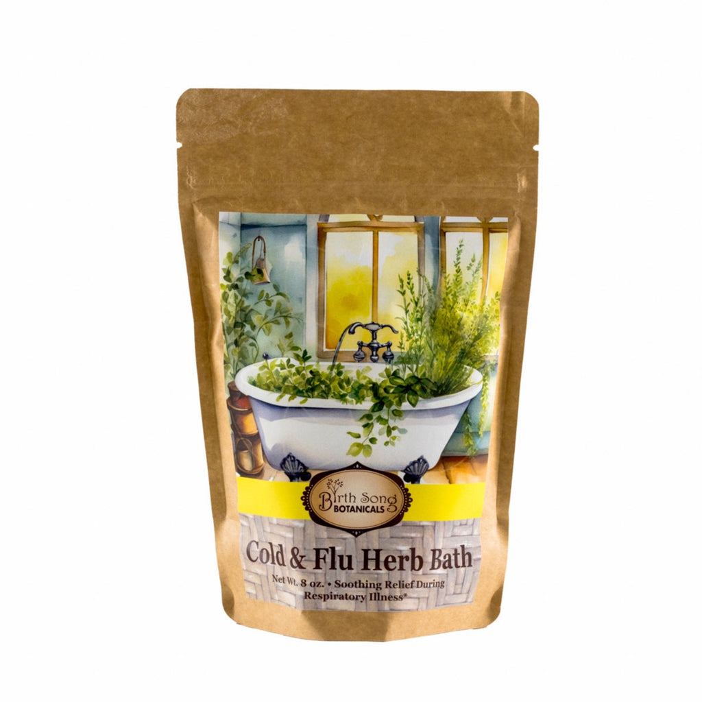 Cold and flu herb bath 