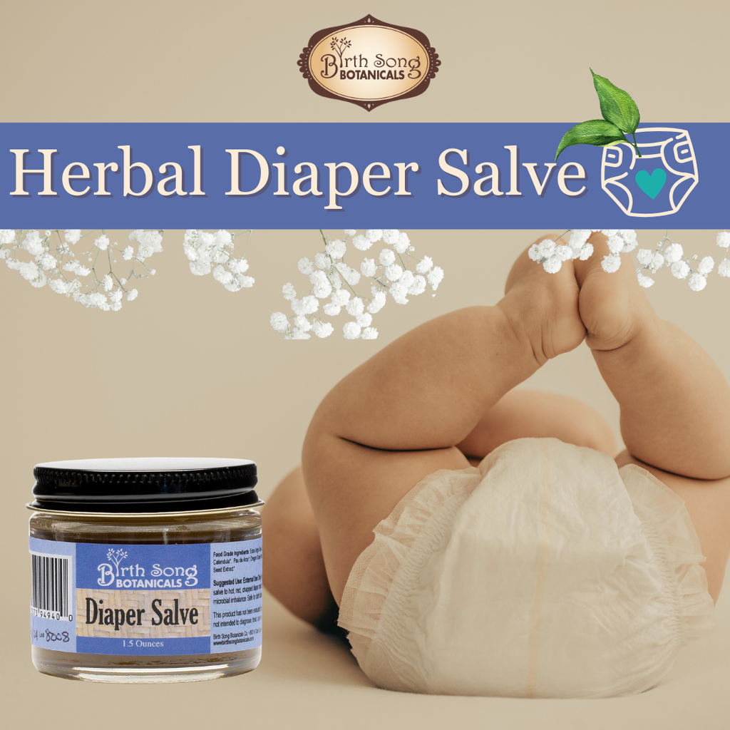 Herbal Diaper Rash Cream with Calendula– Birth Song Botanicals