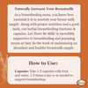 herbal Breastfeeding, breastfeeding capsules, milk supply, lactation pills, pumping milk, Let There Be Milk, make more milk