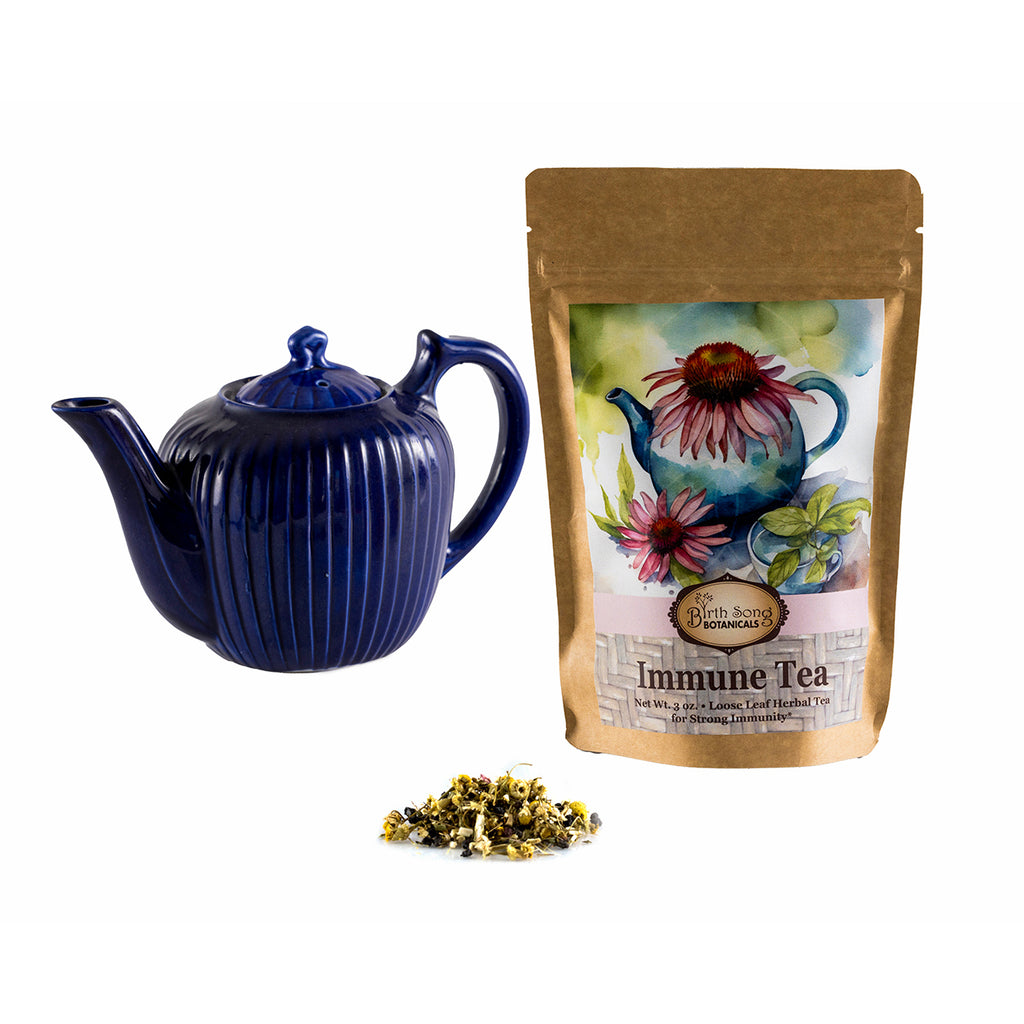 Immune tea Herbs with echinacea and elderberry 