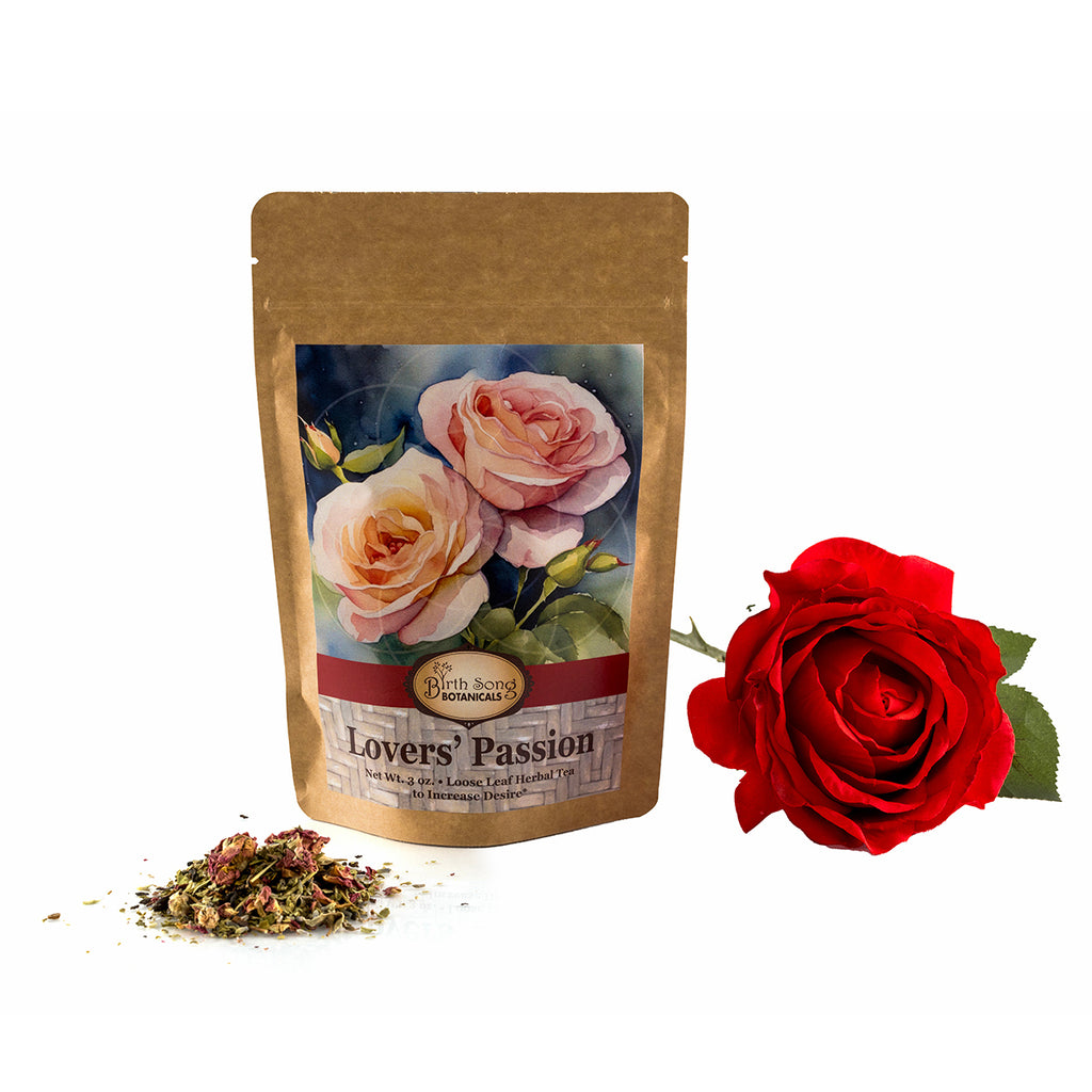 Herbal aphrodisiac tea for lovers 