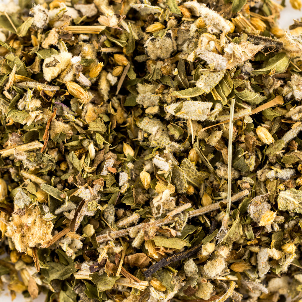 lung support herbal tea, lung health tea, tea for clearing lung congestion, nasal congestion relief tea, sinus congestion relief tea, organic mullein tea, mullein and sage tea, immune tea, tea for respiratory health, mucus clearing, lung detox, clear lungs, Expectorant, decongestion, better breathing, 