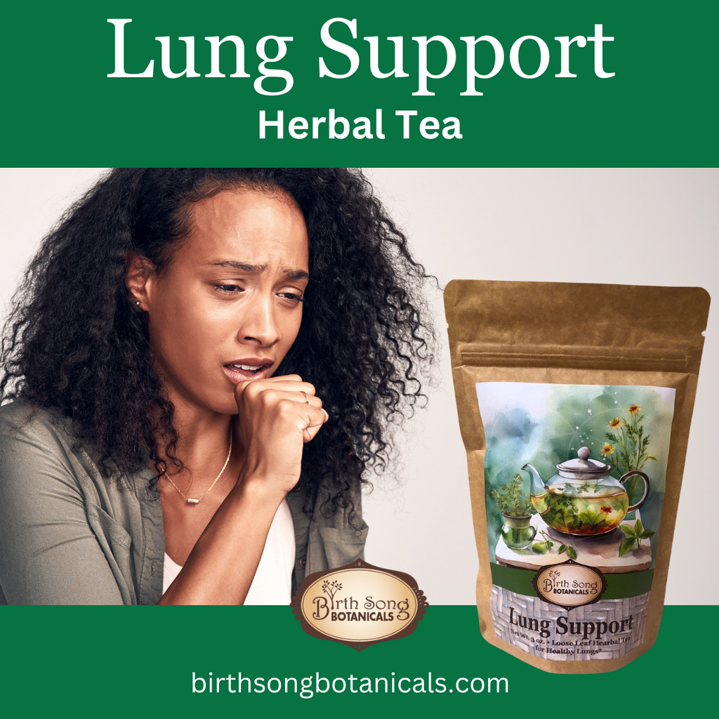 lung support, Clear lungs, Mullein Tea, lung tea, respiratory tea, cough tea, congestion relief, sage tea, lung formula,  