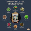 Mugwort tea, menstrual cycle tea, moon tea, moon herbs, menstrual herbs, period support, period cramps, menstrual cramps, pms