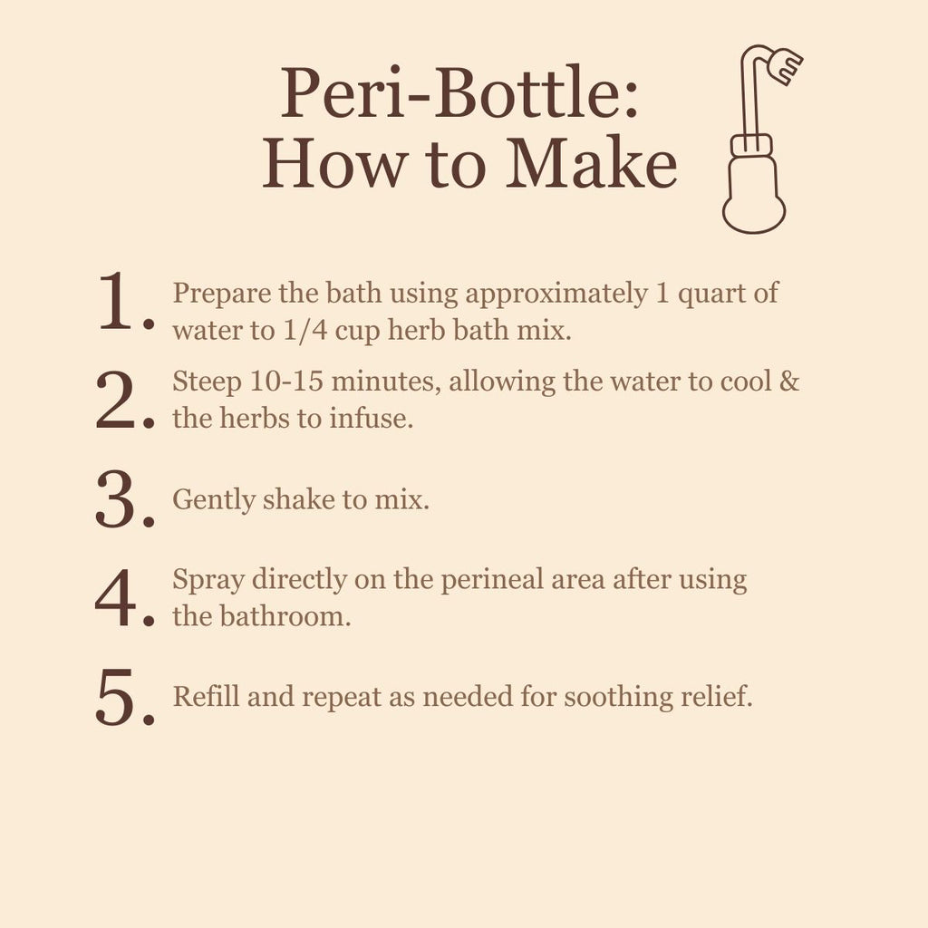 Postpartum bath, after birth sitz, vaginal care, perineal care, after birth bath, postpartum recovery, peri bottle,