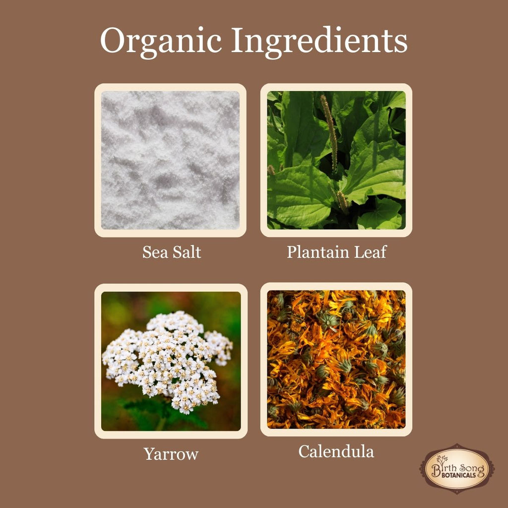 Postpartum bath, after birth sitz, vaginal care, perineal care, after birth bath, postpartum recovery, postpartum herbs 