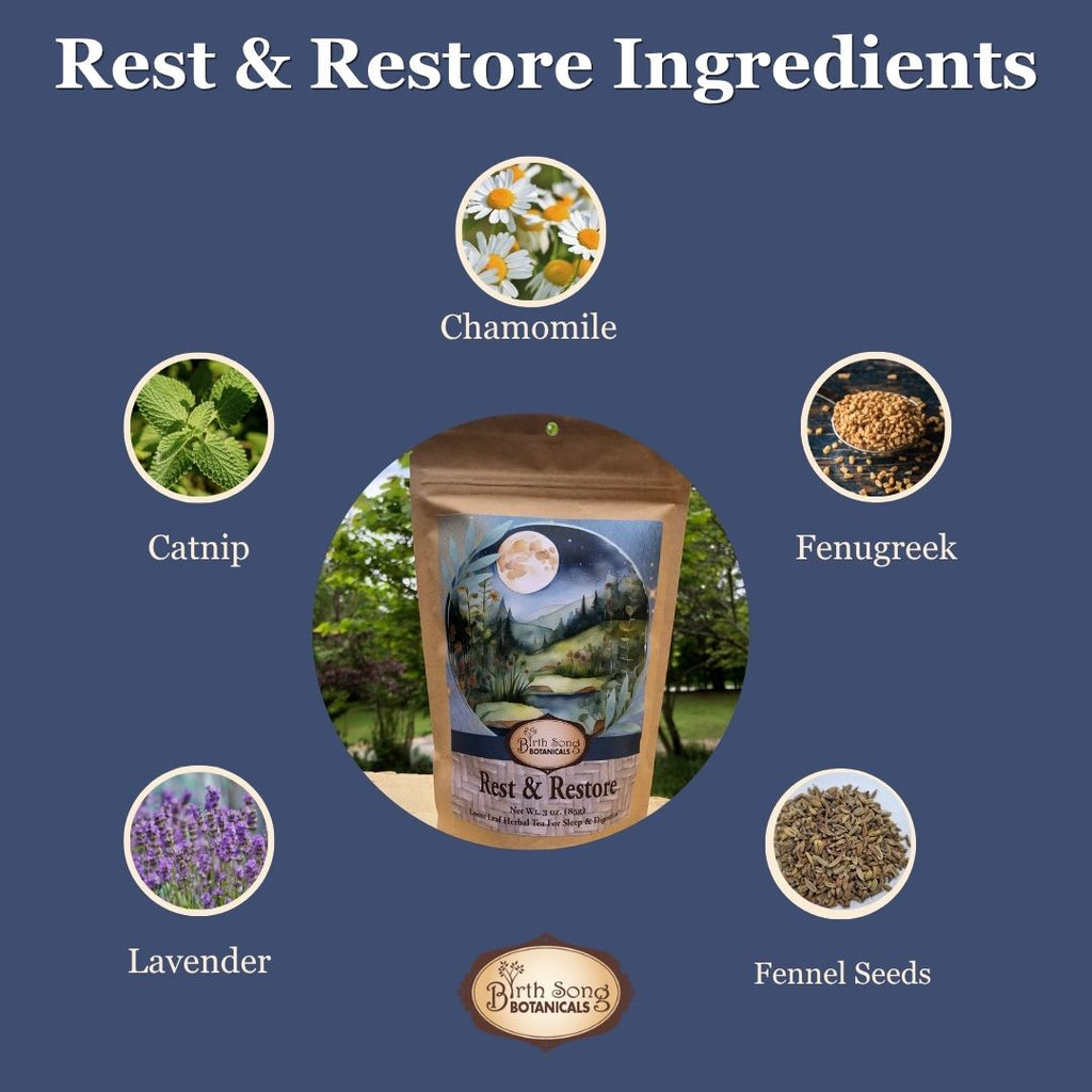 sleep tea, calming tea for anxiety, chamomile lavender tea, herbal tea for sleep, digestive support tea, fennel tea benefits, relax and unwind tea, bedtime tea blend,, gut health tea, stress relief tea, calming herbal infusion

