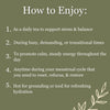 Ashwagandha Tea, Nourishing tea, Ashwagandha benefits, stress relief tea, tea for fertility, sleep tea, women's Balance hormone tea