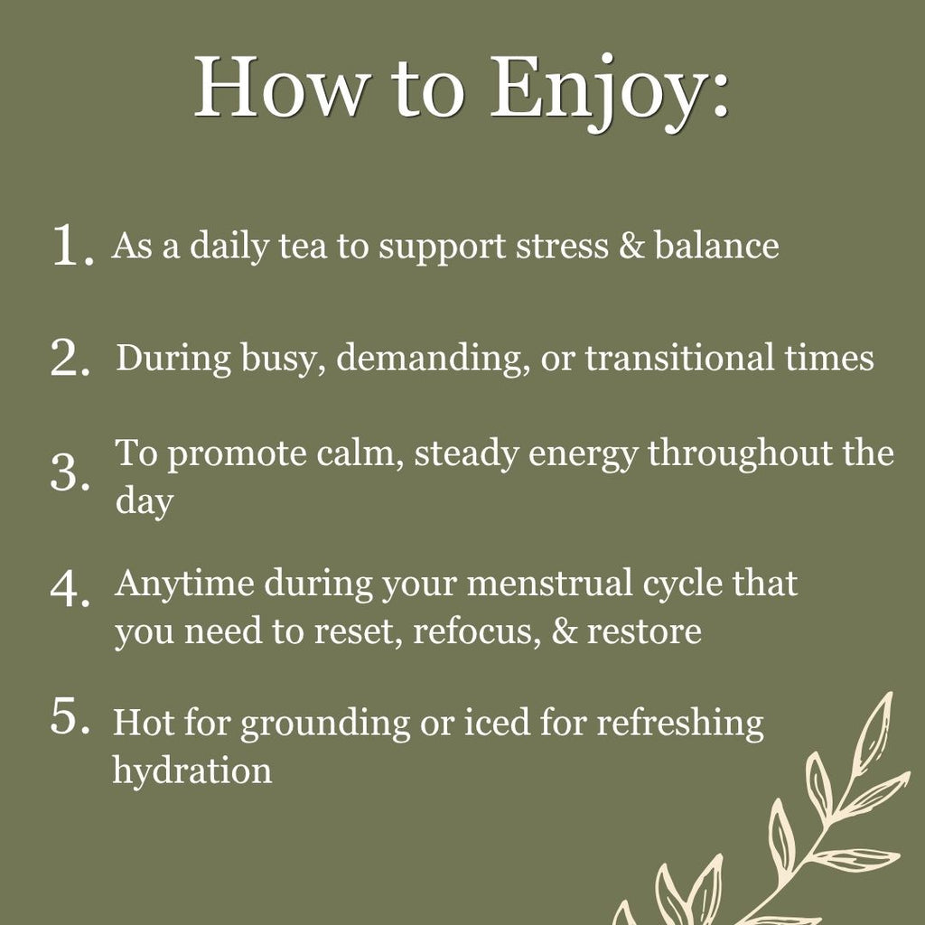 Ashwagandha Tea, Nourishing tea, Ashwagandha benefits, stress relief tea, tea for fertility, sleep tea, women's Balance hormone tea