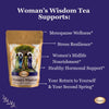 Tulsi Tea, menopause tea, menopausal tea, herbs for menopause, menopause tea, menopause supplements, perimenopause tea, hormone tea for menopause