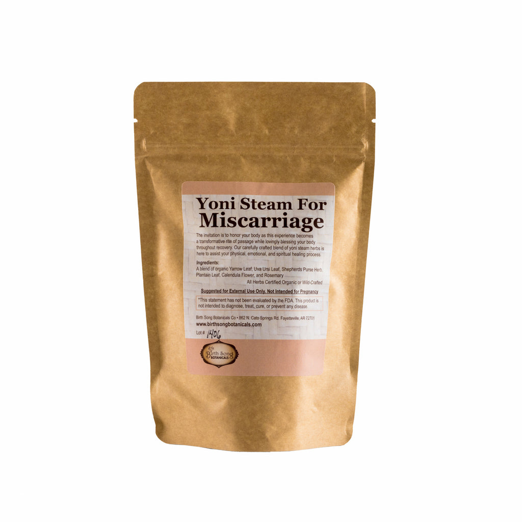 Yoni steam herbs for miscarriage recovery