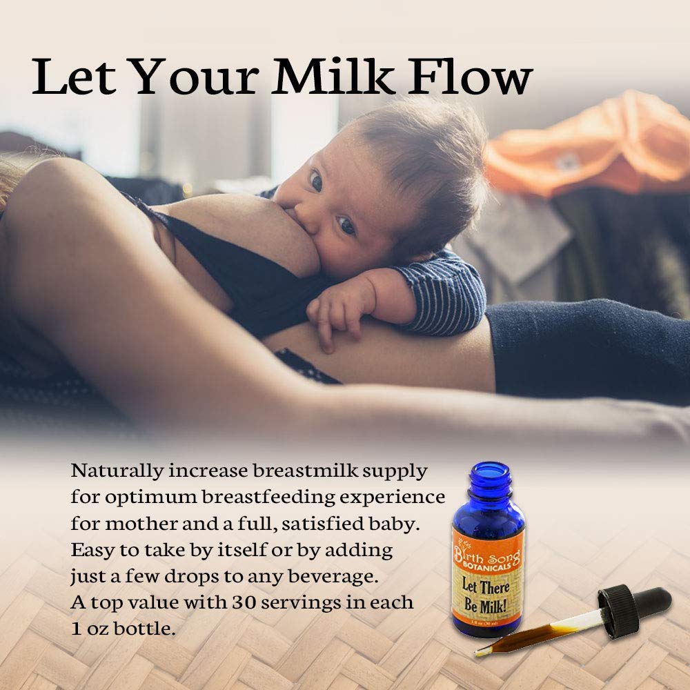 Herbal Lactation Supplement let there be milk! 2 oz