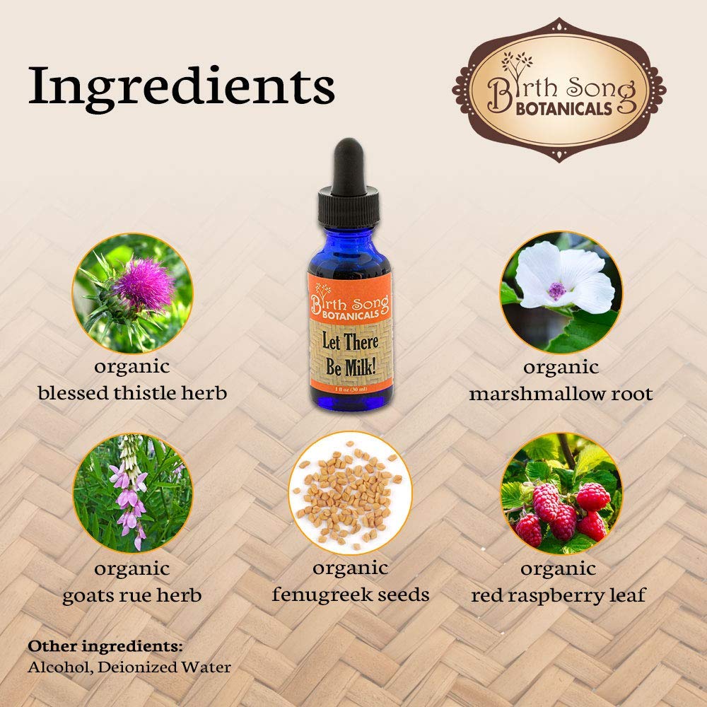 Herbal Lactation Supplement ingredients