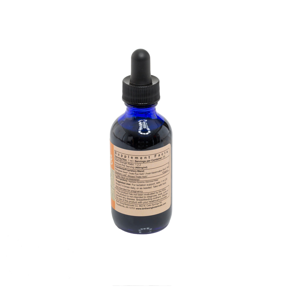 fenugreek lactation supplement back of AF