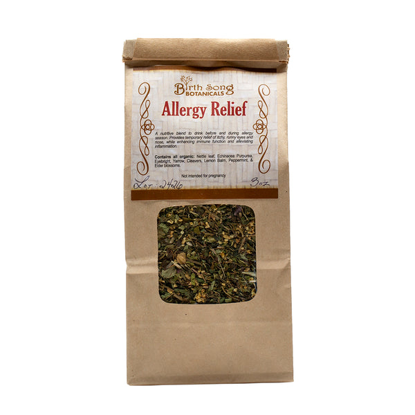 seasonal allergy relief herbal tea