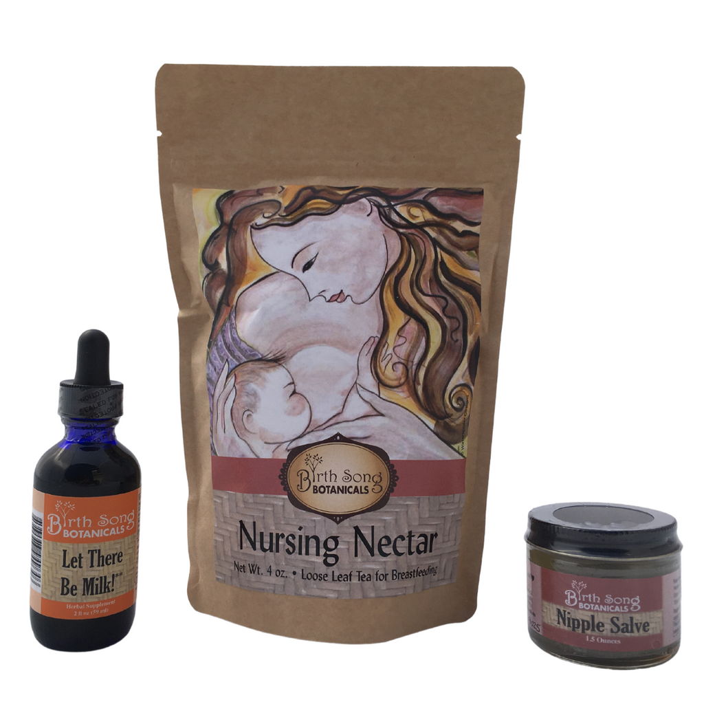 Organic Herbal Breastfeeding Kit For New Moms