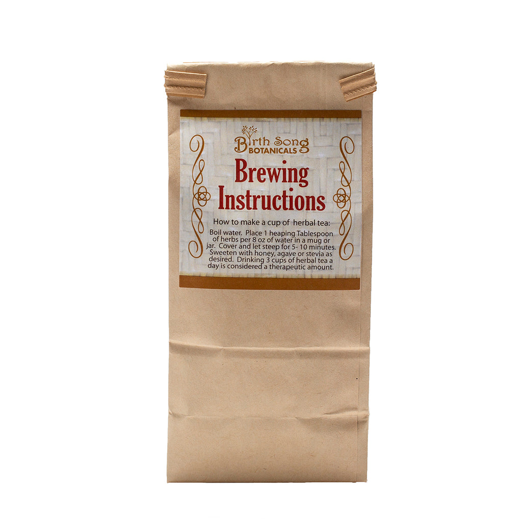 Weaning Time Herbal Breastfeeding Tea is blended with astringent herbs to help reduce breastmilk production, dry up milk, and facilitate weaning.