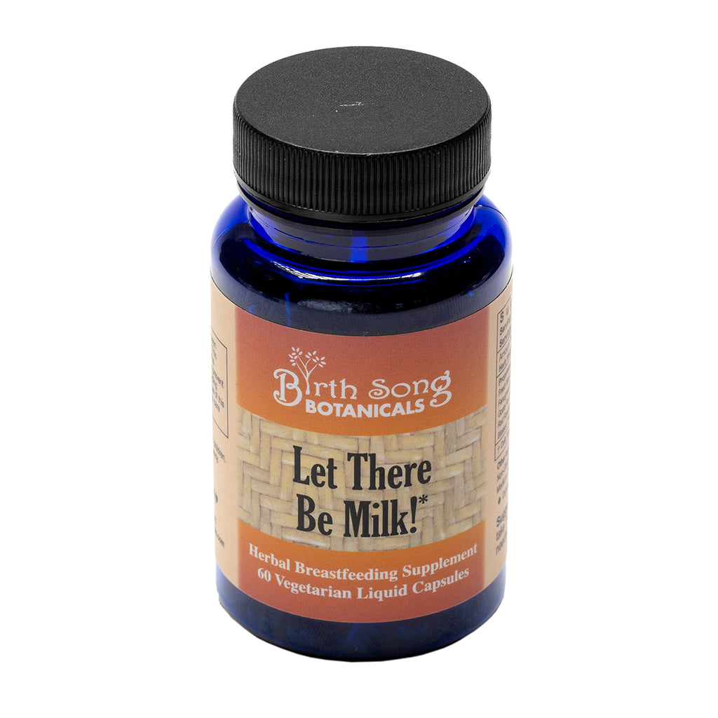 Let There Be Milk! Liquid Herbal Breastfeeding Capsules front