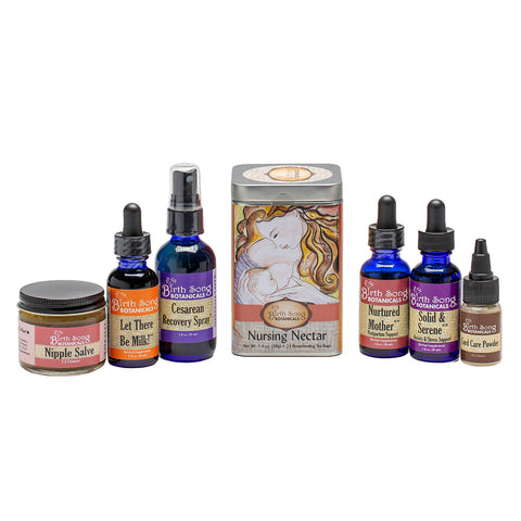 C-Section Recovery, Cesarean Recovery gift, Cesarean Recovery Gift Set, Essential Herbal Postpartum Kit, C-section herbs, 