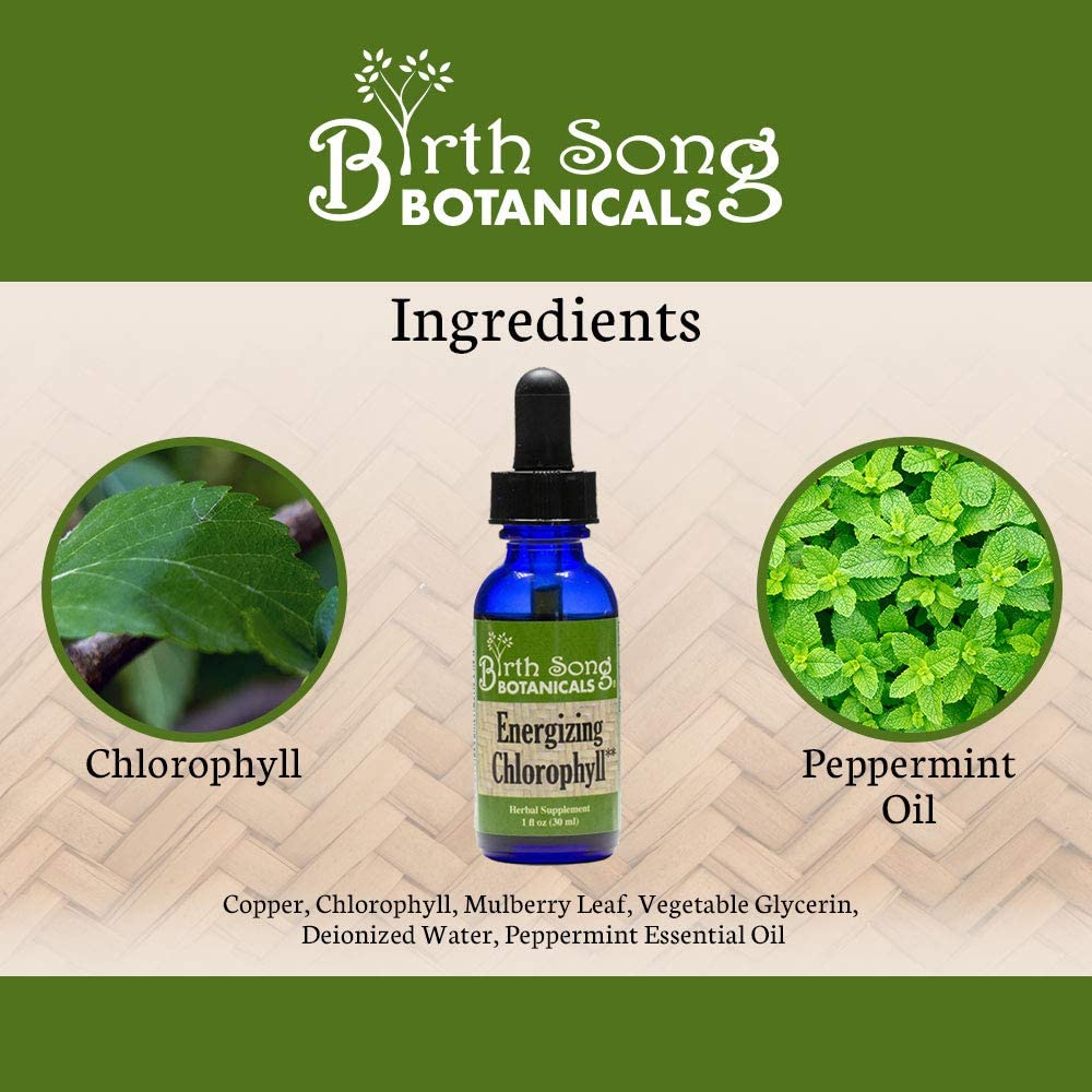 Energizing Chlorophyll ingredients
