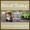 Children's tranquility and online herbs for kids course, children's sleep aid