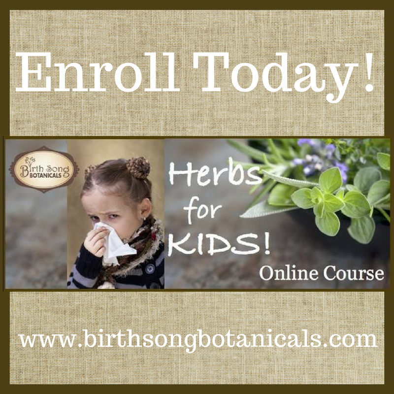 Children's tranquility and online herbs for kids course