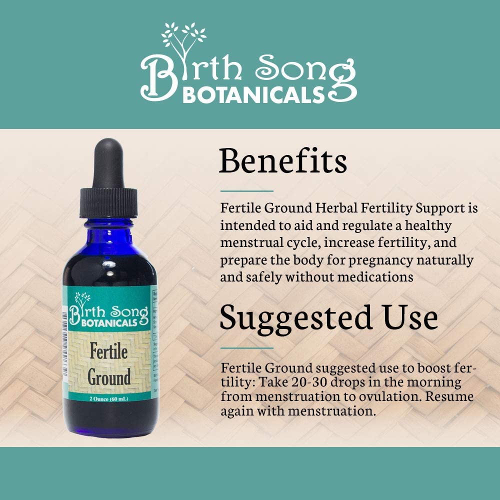 Fertile Ground Herbal Fertility Supplement To Aid Conception benefits