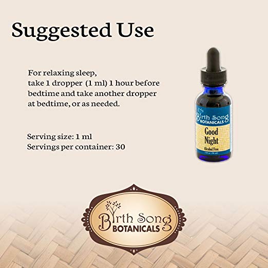 Herbal sleep tincture